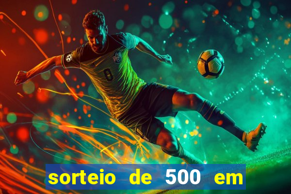 sorteio de 500 em cash toda segunda feira novibet